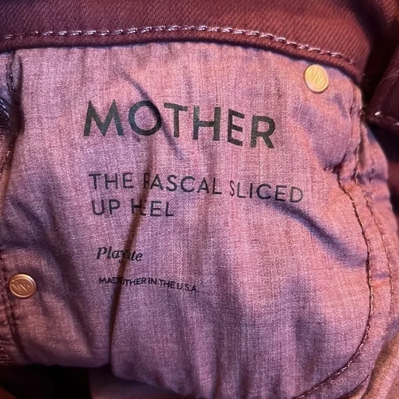 NWT! MOTHER The Rascal Sliced Up Heel! - Picture 11 of 13